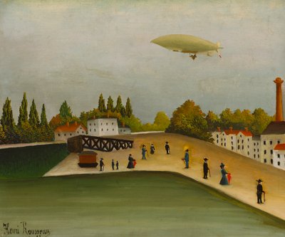 Quai diIvry by Henri Rousseau
